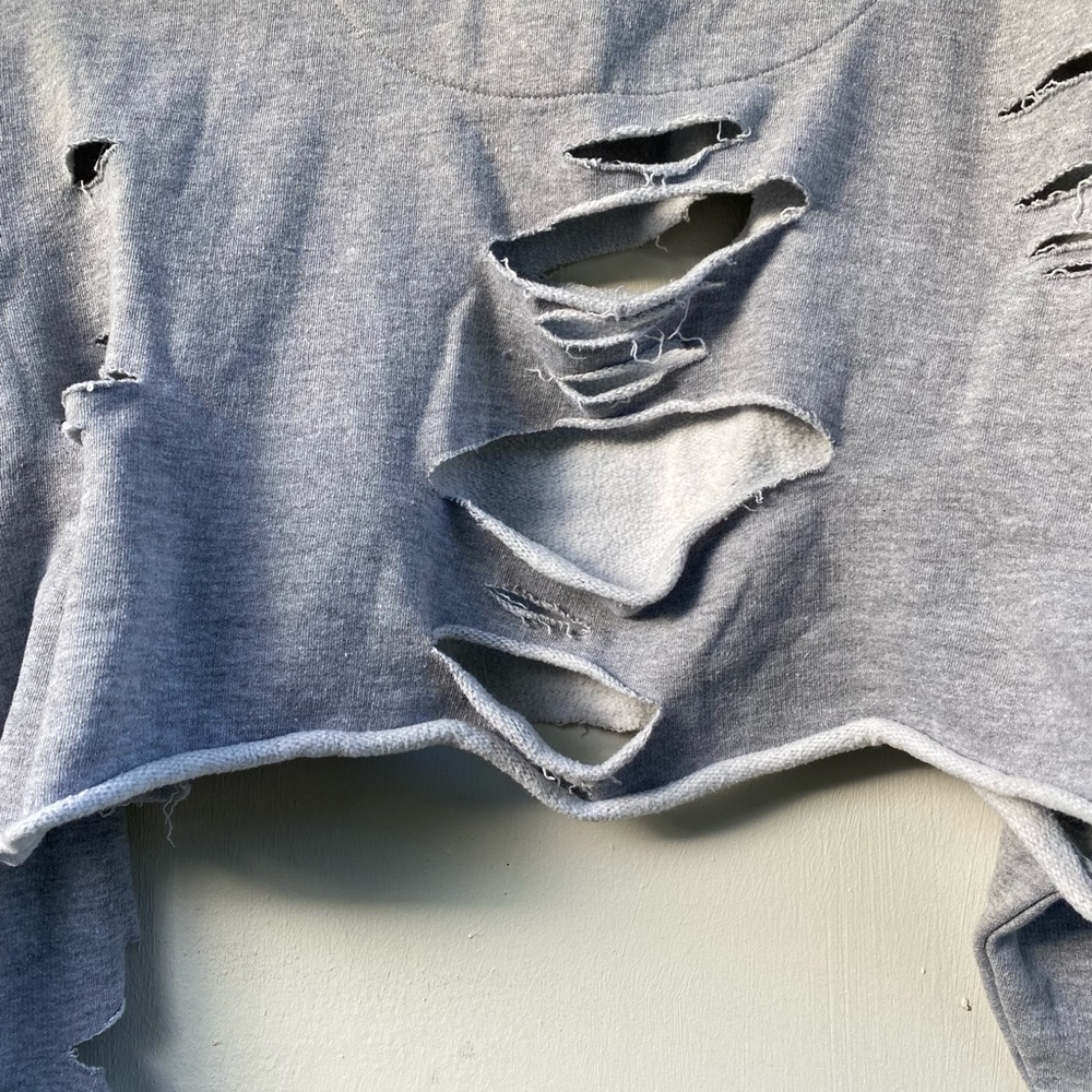 BYN Customs 90s Inspired Crop Sweater - Picture 8 of 8